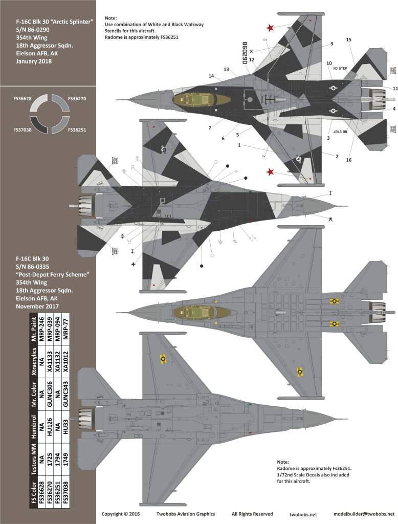 48-262 F-16C Alaskan Splinters Part II | 48-262